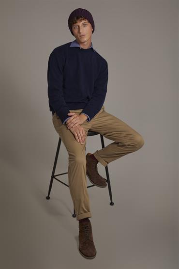 chino single pince TAUPE