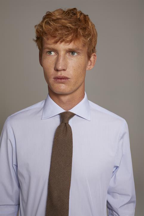 FRENCH COLLAR CLASSIC FIT CLASSIC SHIRT WHITE/LT