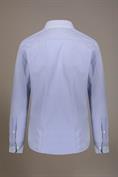 FRENCH COLLAR CLASSIC FIT CLASSIC SHIRT WHITE/BL