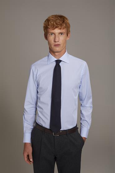 FRENCH COLLAR CLASSIC FIT CLASSIC SHIRT WHITE/SK