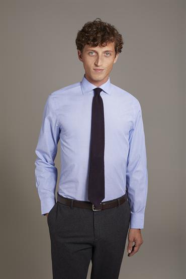 FRENCH COLLAR CLASSIC FIT CLASSIC SHIRT SKY
