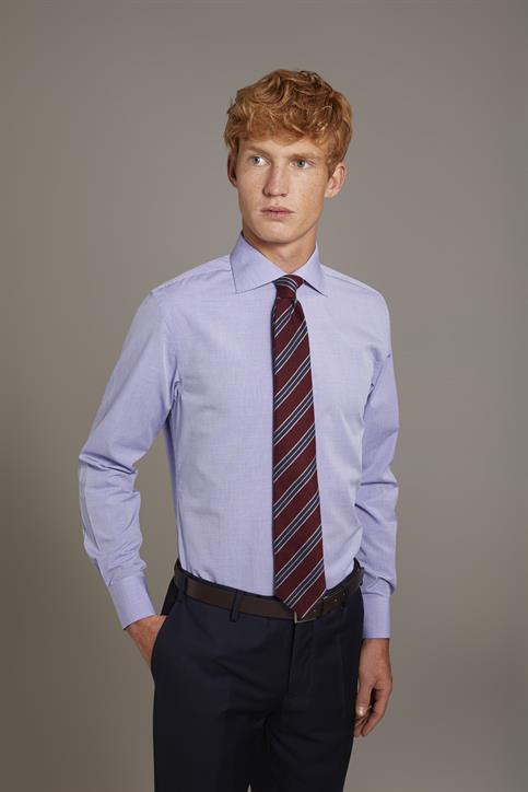 FRENCH COLLAR SLIM FIT CLASSIC SHIRT