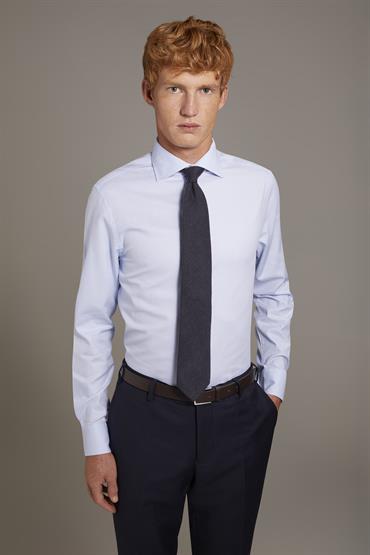 FRENCH COLLAR CLASSIC FIT CLASSIC SHIRT SKY