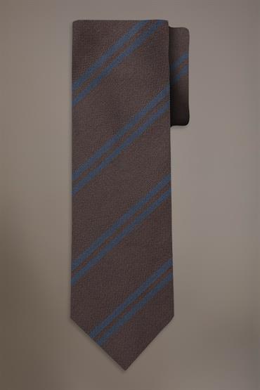 BAMBOO BLEND TIE BROWN