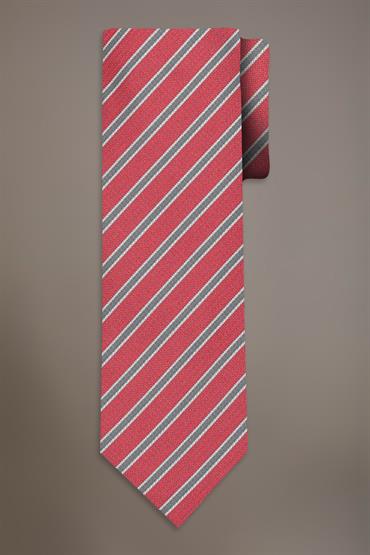 BAMBOO BLEND TIE BORDEAUX