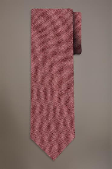 WOOL BLEND TIE PURPLE