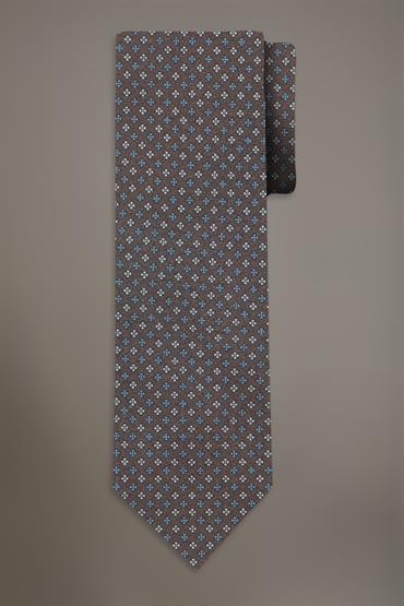 WOOL TOUCH TIE BROWN