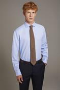 FRENCH COLLAR SLIM FIT CASUAL SHIRT