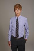 FRENCH COLLAR SLIM FIT CASUAL SHIRT