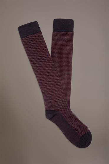 SOCKS BLUE NAVY/BORDEAUX