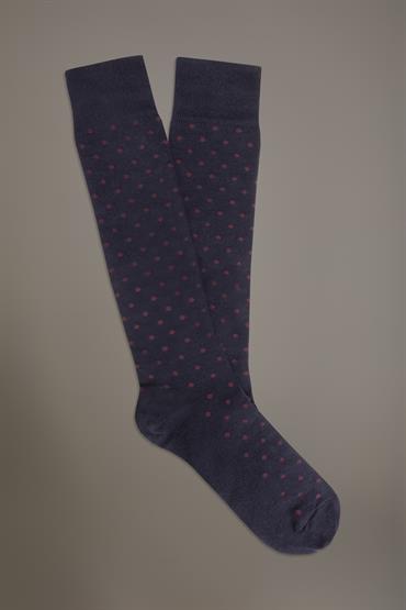 SOCKS BLUE NAVY/BORDEAUX