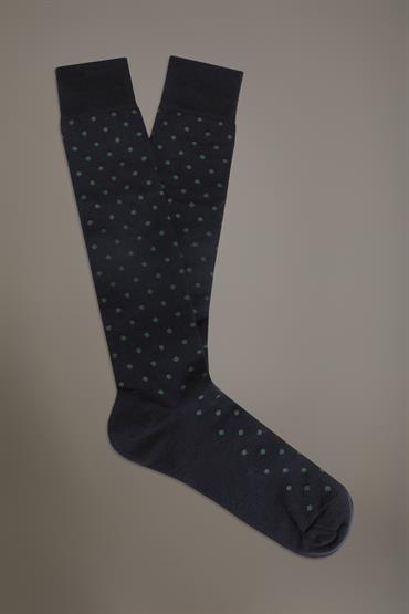 SOCKS BLUE NAVY/FOREST GREEN
