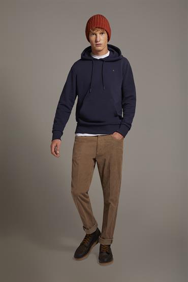SWEATSHIRT HOODIE DK BLUE