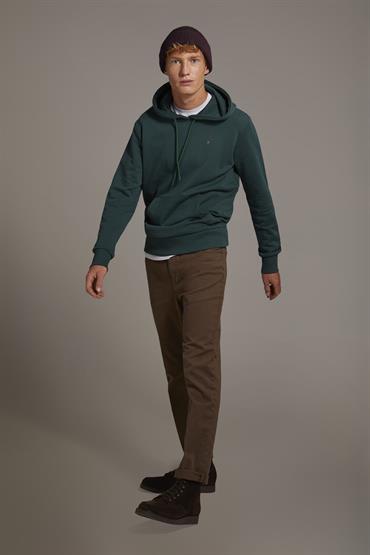 SWEATSHIRT HOODIE FOREST GREEN