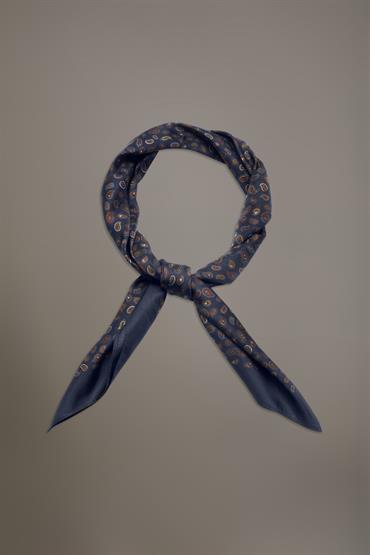 FOULARD 70X70 BLUE