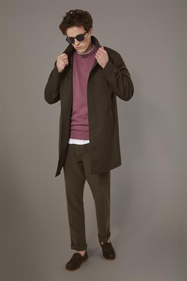 PADDED RAINCOAT GREEN
