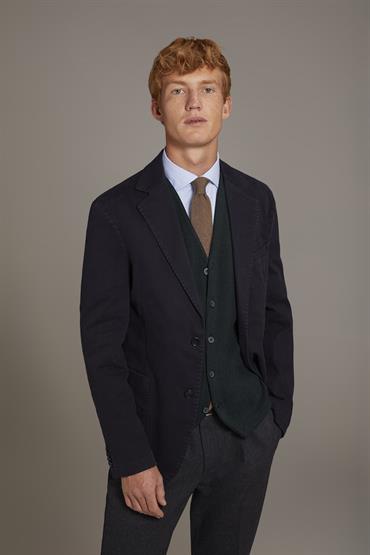 CLASSIC VEST SWEATER FOREST GREEN