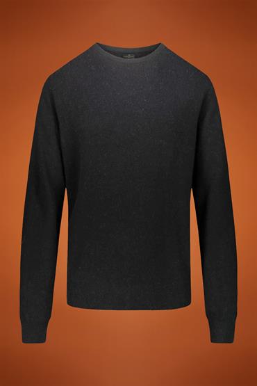 ROUND NECK SWEATER DK GREY