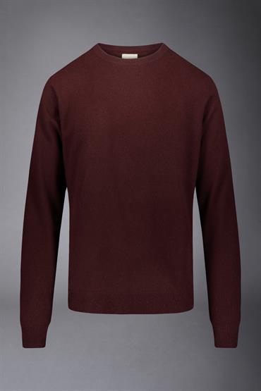 ROUND NECK SWEATER BORDEAUX