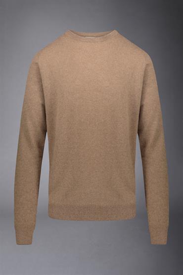 ROUND NECK SWEATER TAUPE