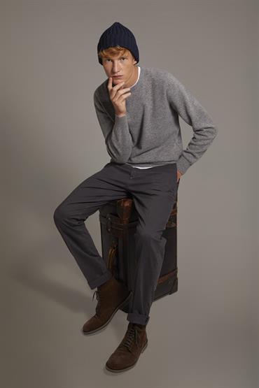 CLASSIC CHINO TROUSER DK GREY