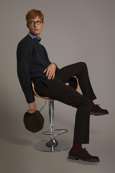 CHINO TROUSER BROWN