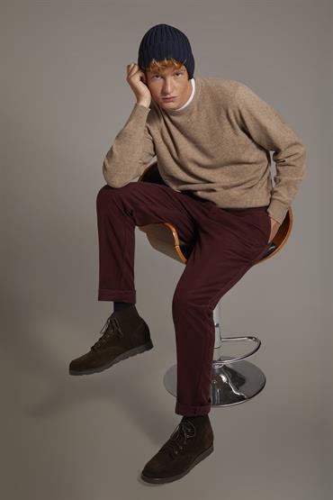 CHINO TROUSER BORDEAUX