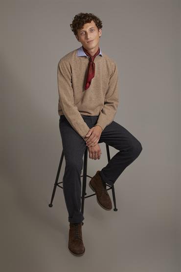 CHINO TROUSER DK GREY