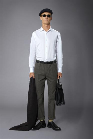 CHINO TROUSER BROWN