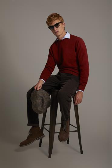 FIVE POCKETS TROUSER BROWN