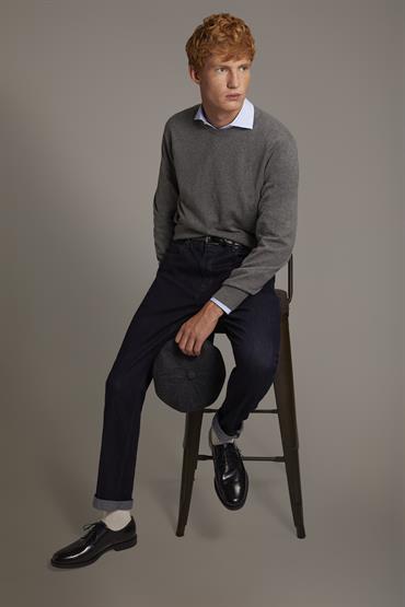 FIVE POCKETS TROUSER DK DENIM