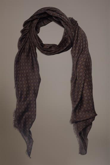 PASHMINA 90X190CM BROWN