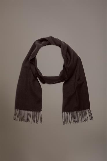 SHAWL 36 X 180 CM DK BROWN