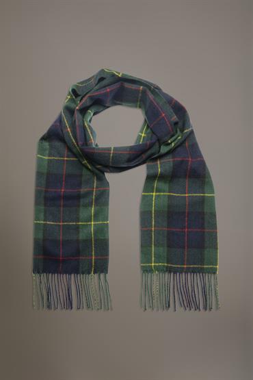 SHAWL 36 X 180 CM GREEN/BLUE