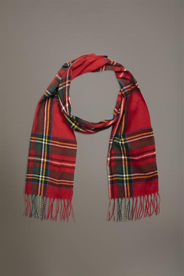 SHAWL 36 X 180 CM RED