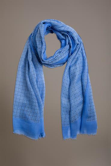 SHAWL 180X90 CM SKY
