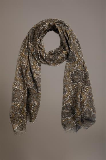 SHAWL 180X90 CM MILITARY
