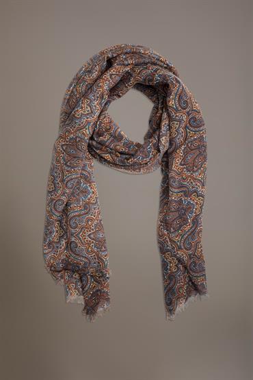 SHAWL 180X90 CM TOBACCO