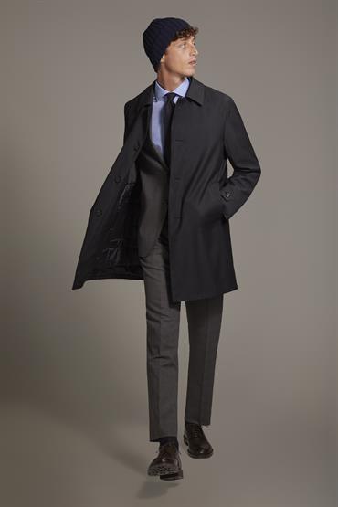 padded coat DK GREY