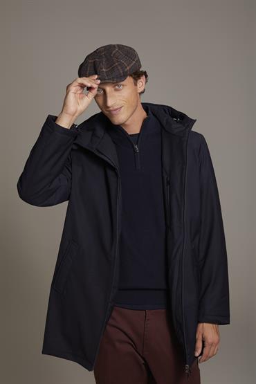 PARKA TRENCH DK BLUE
