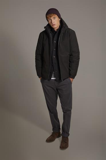 TECH JACKET WITH HOOD