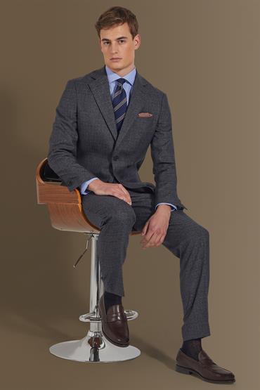notch single breasted suit