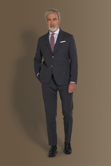 NOTCH SINGLE BREASTED SUIT ANTHRACITE