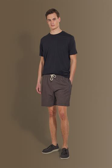SWIM TRUNK BROWN