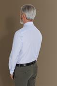 french collar classic fit WHITE/LT SKY