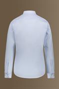 french collar classic fit WHITE/LT SKY