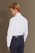 french collar regular fit classic shirt WHITE