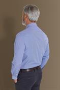 french collar regular fit classic shirt SKY