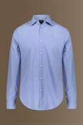 french collar regular fit classic shirt SKY