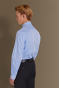 french collar regular fit classic shirt DK SKY
